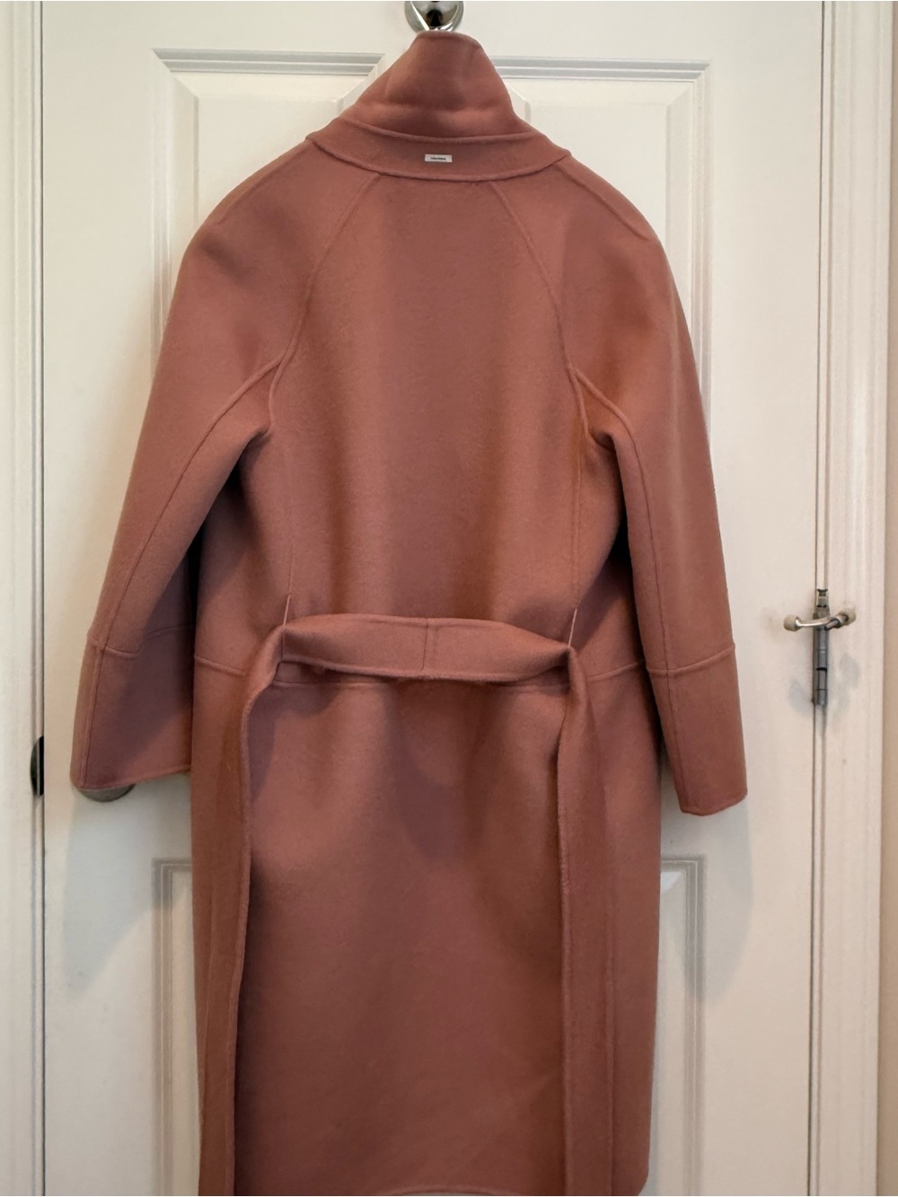‘S Max Mara “ Arona “ 100% Wool Coat Dust Pink All seasons. Size: US8 - Picture 11 of 12